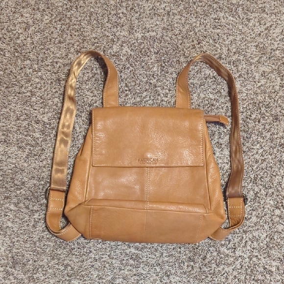 american leather co. leather liberty backpack Heidi" Elegant Ladies Genuine This backpack from American Leather Co NWT American Leather Company Cafe